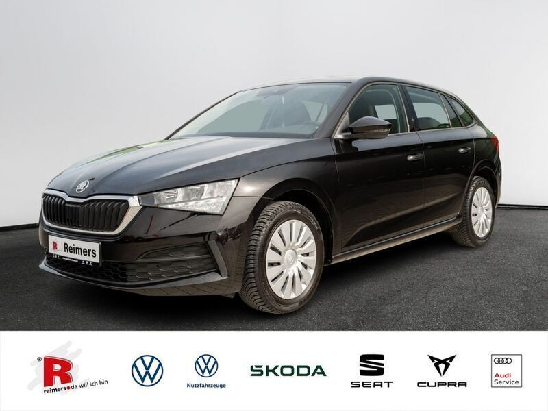Gebraucht Skoda Scala Active 95 PS (69 kW) 2019 Schwarz Kleinwagen