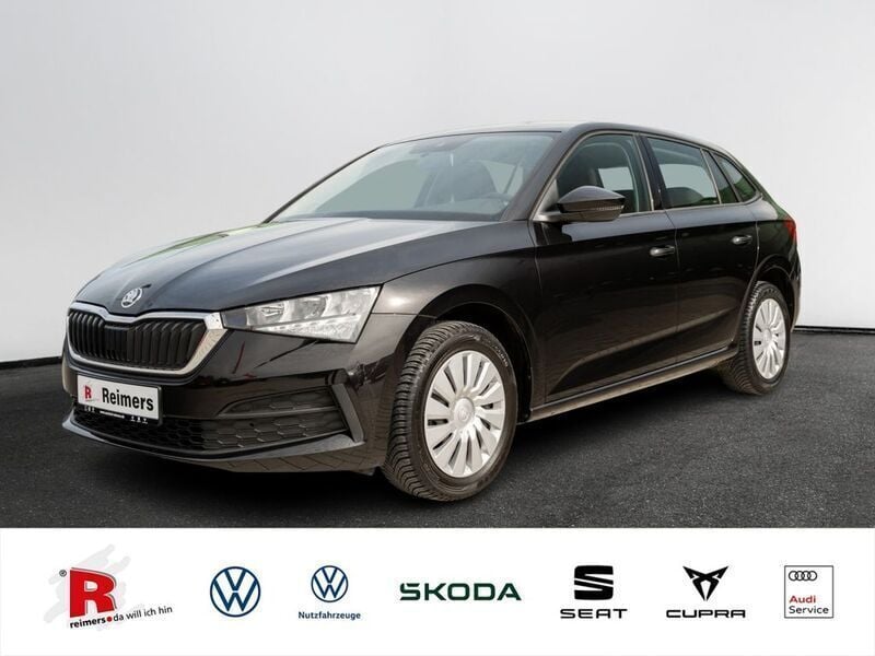 Schwarz Gebraucht 2019 Skoda Scala Active Kleinwagen | 13.989 € (Guter Preis) - Bild 1/4