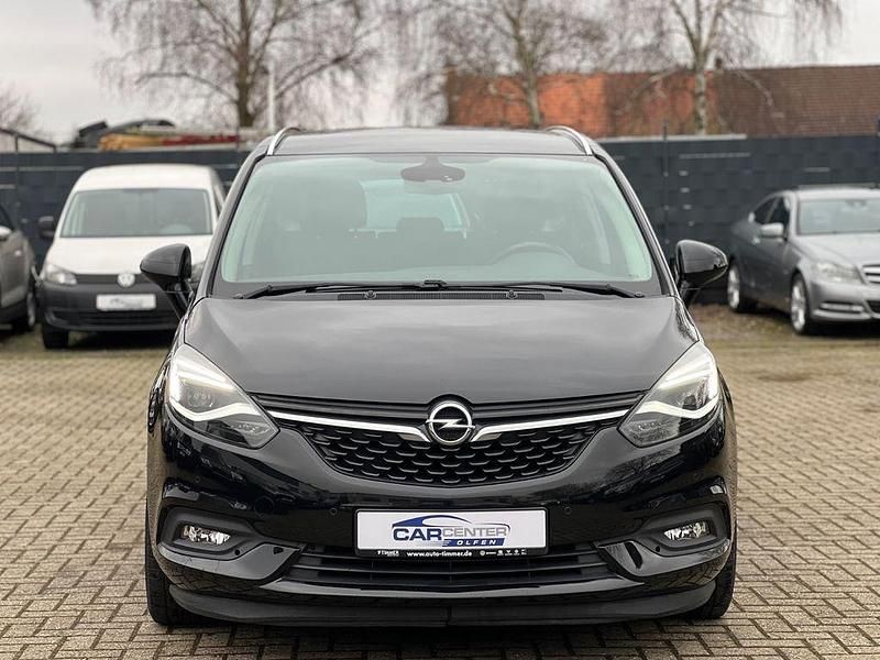 Gebraucht Opel Zafira 140 PS (102 kW) 2018 Schwarz Van / Kleinbus
