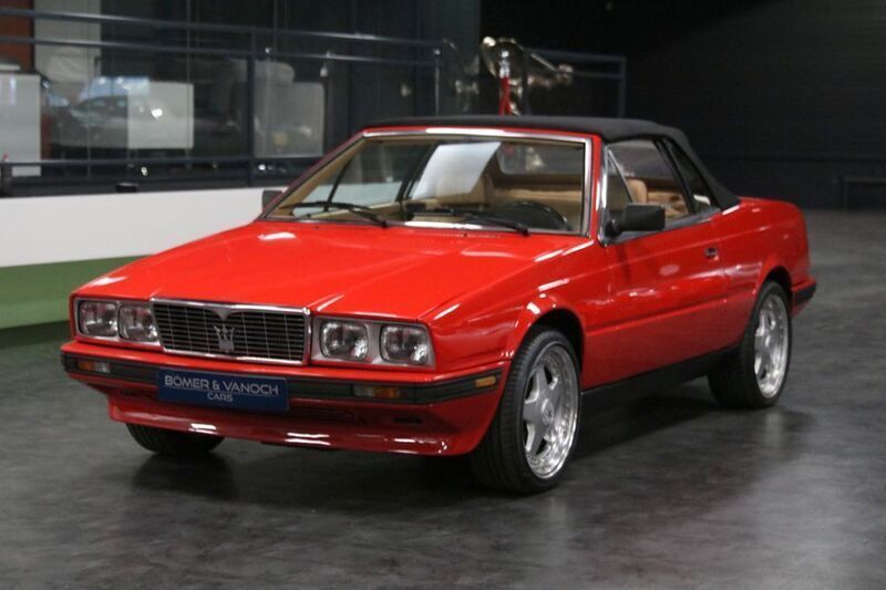 Gebraucht Maserati Biturbo 188 PS (138 kW) 1988 Rot Cabrio