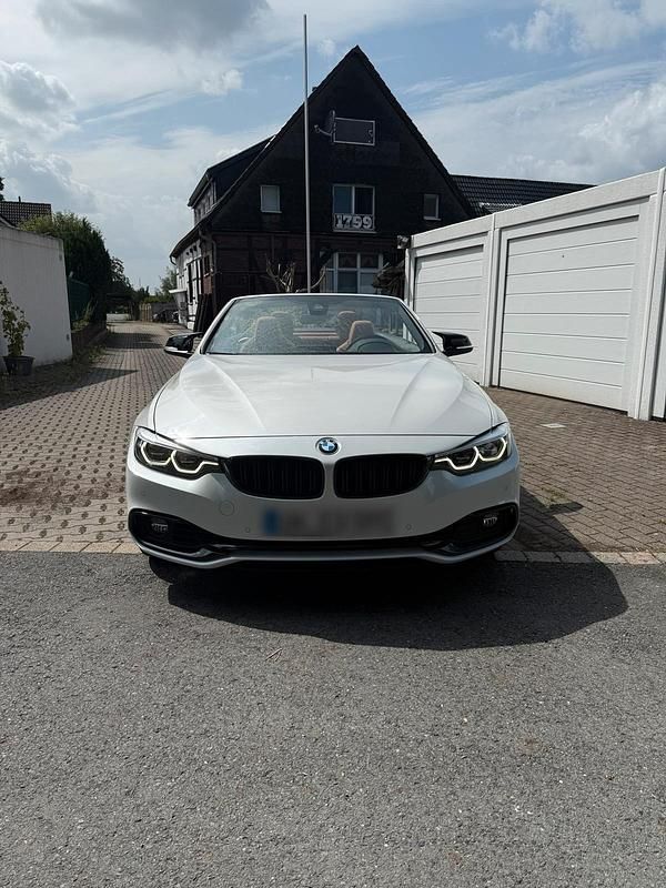 Weiß Gebraucht 2018 BMW 440 Cabrio | 37.299 € (Fairer Preis) - Bild 1/4
