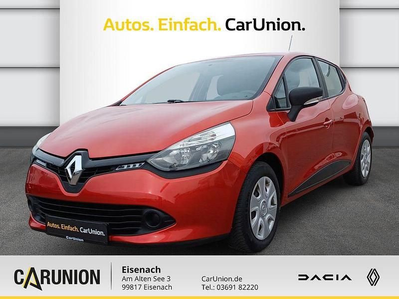 Dezirrot metallic (rot) Gebraucht 2015 Renault Clio IV Expression Limousine | 6.950 € (Fairer Preis) - Bild 1/4