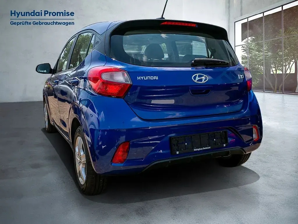 Gebraucht Hyundai i10 Select 67 PS (49 kW) 2023 Blau Kleinwagen