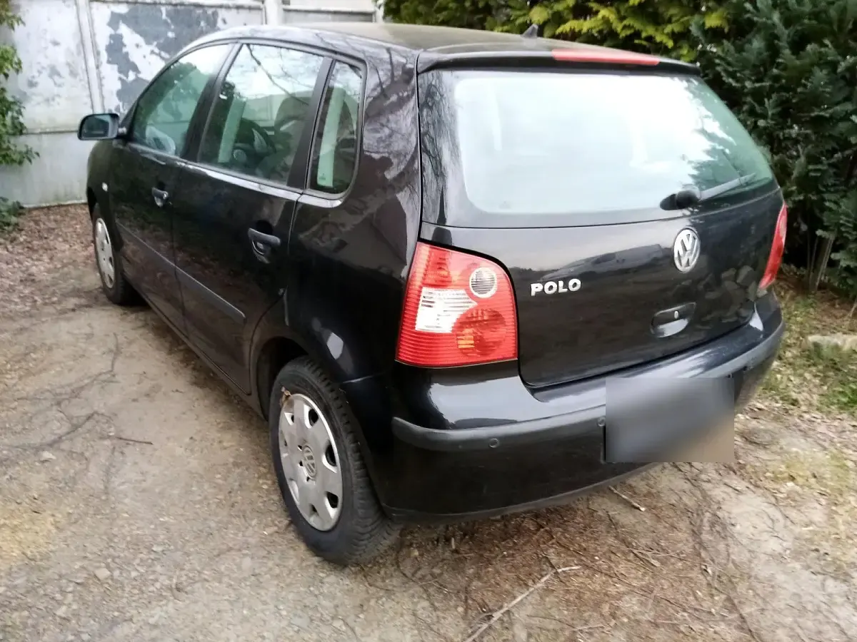 Gebraucht VW Polo 54 PS (39 kW) 2003 Schwarz Kleinwagen