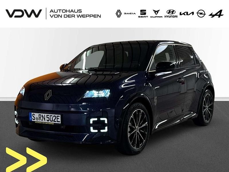 Blau rre schwarz Gebraucht 2024 Renault R5 Iconic Kleinwagen | 32.660 € - Bild 1/4