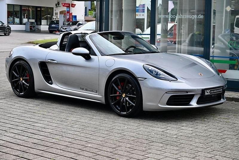 Gtsilbermetallic Gebraucht 2018 Porsche 718 Boxster S Cabrio | 64.500 € (Fairer Preis) - Bild 1/4