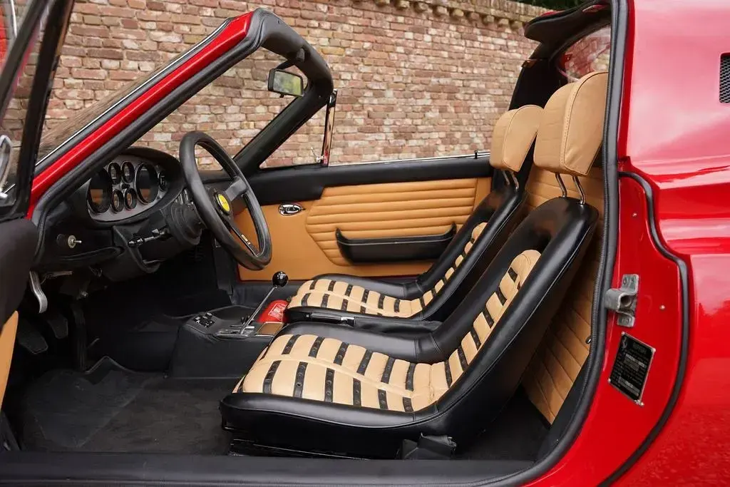 Gebraucht Ferrari Dino 246 1973 Rot Cabrio
