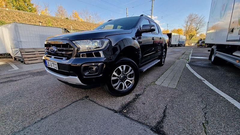 Schwarz Gebraucht 2020 Ford Ranger Wildtrack Abholung | 29.900 € (Fairer Preis) - Bild 1/4