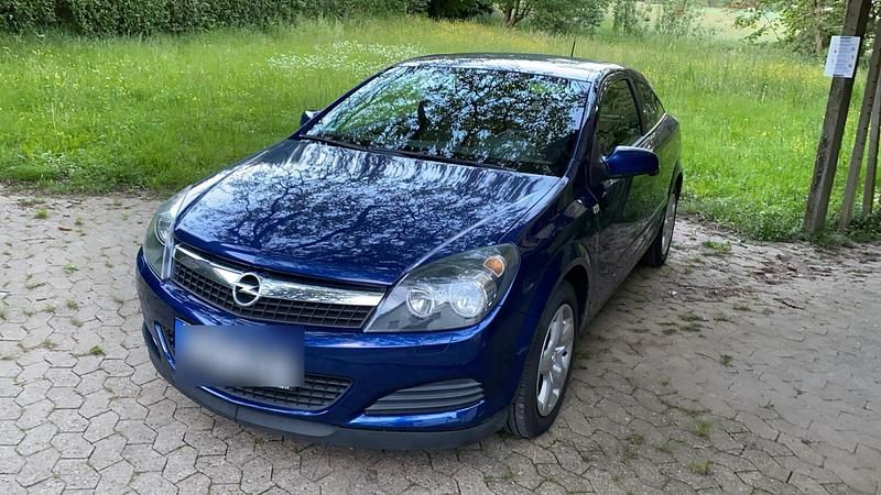 Blau Gebraucht 2008 Opel Astra GTC Coupé | 2.100 € (Guter Preis) - Bild 1/4