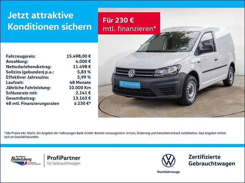 Weiß Gebraucht 2019 VW Caddy Van / Kleinbus | 15.498 € (Fairer Preis) - Bild 1/4