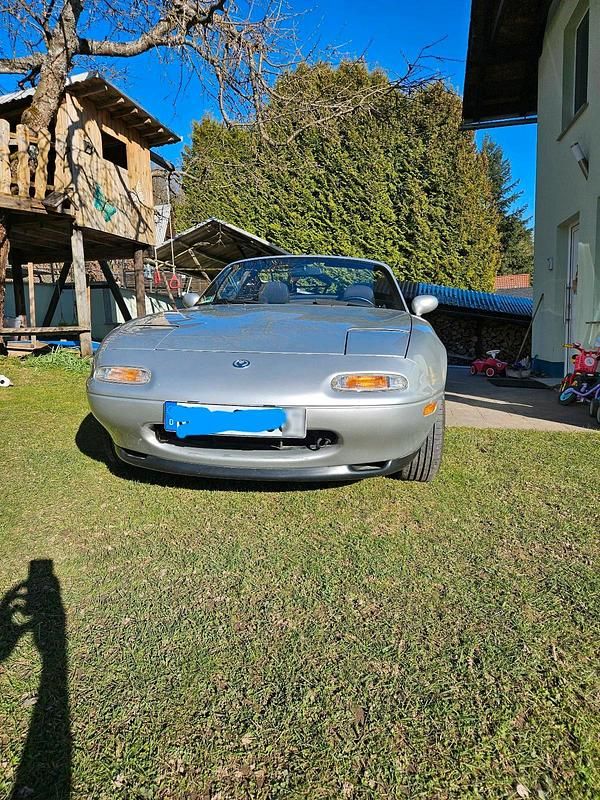 Gebraucht Mazda MX5 131 PS (96 kW) 1994 Silber Cabrio