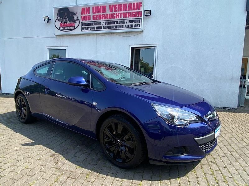 Blau Gebraucht 2015 Opel Astra GTC Coupé | 6.990 € (Fairer Preis) - Bild 1/4