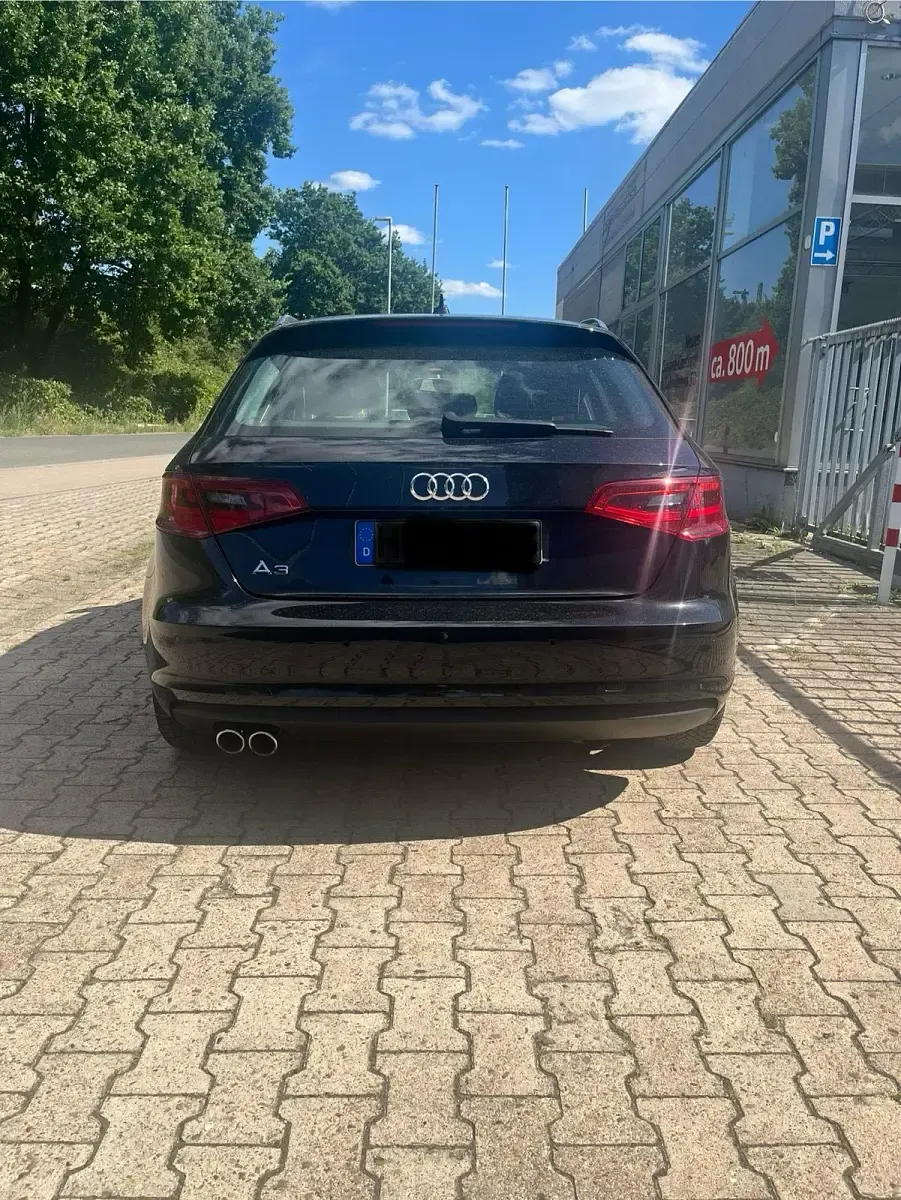 Gebraucht Audi A3 140 PS (102 kW) 2013 Schwarz Limousine