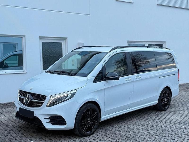 Gebraucht Mercedes V300 Exclusive 239 PS (175 kW) 2021 Weiß Van / Kleinbus