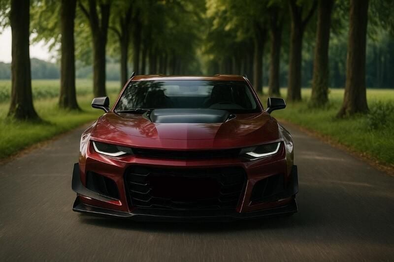 Rot Gebraucht 2020 Chevrolet Camaro ZL1 Coupé | 31.990 € (Guter Preis) - Bild 1/4