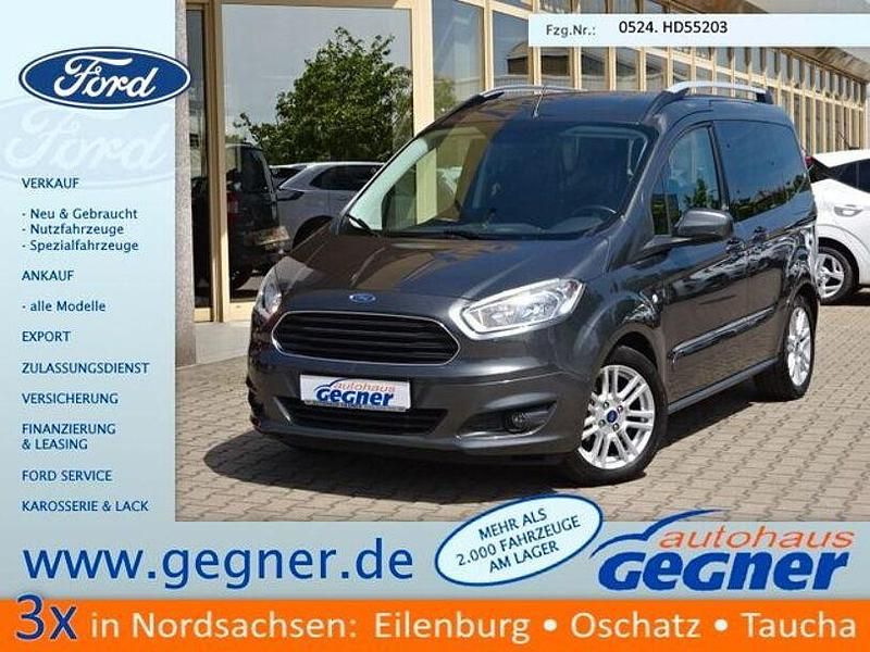 Grau Gebraucht 2018 Ford Tourneo Courier Titanium Van / Kleinbus | 9.740 € (Guter Preis) - Bild 1/4