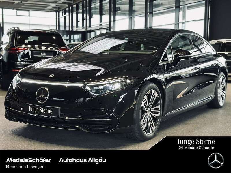 Obsidianschwarz Gebraucht 2022 Mercedes EQS350 Electric Art Limousine | 57.690 € (Fairer Preis) - Bild 1/4