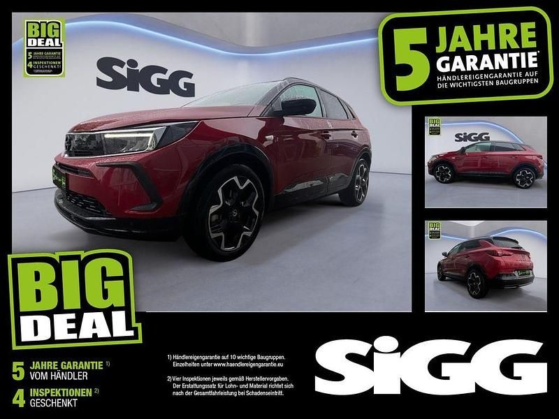 Rubin rot (metallic) Gebraucht 2022 Opel Grandland X GS Line SUV | 23.480 € (Guter Preis) - Bild 1/4