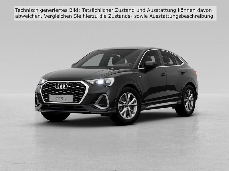 Schwarz (metallic) Gebraucht 2021 Audi Q3 Sportback Basis SUV | 28.700 € (Etwas zu teuer) - Bild 1/4