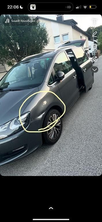 Gebraucht VW Sharan Highline 140 PS (102 kW) 2012 Grau Van / Kleinbus