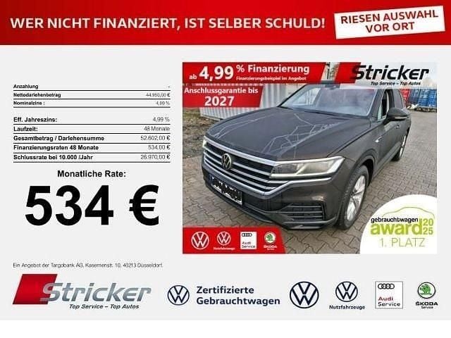 Tamarindenbraun metallic (metallic) Gebraucht 2023 VW Touareg SUV | 44.950 € (Superpreis) - Bild 1/4