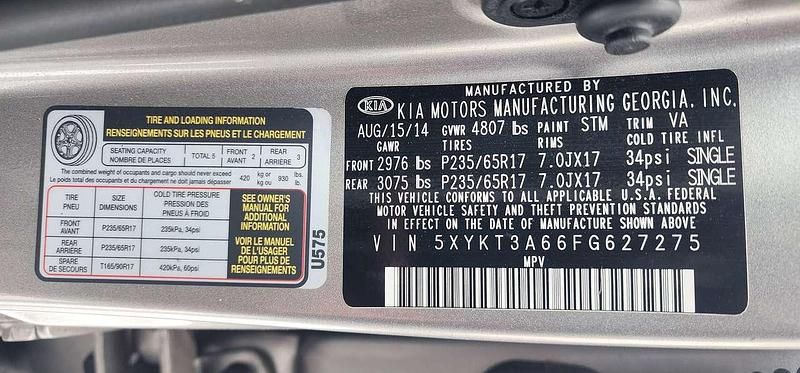 Gebraucht Kia Sorento 192 PS (141 kW) 2015 Grau SUV