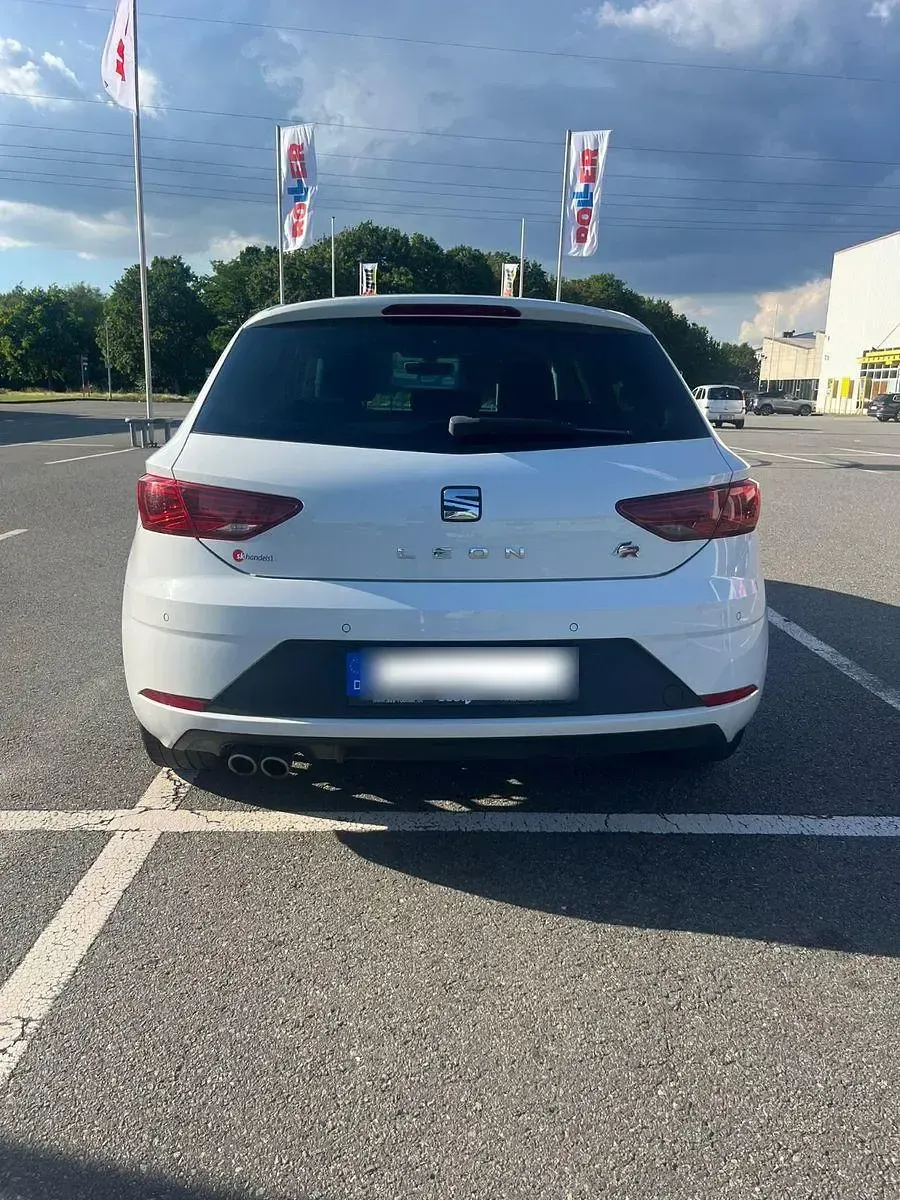 Gebraucht Seat Leon FR 184 PS (135 kW) 2018 Weiß Limousine