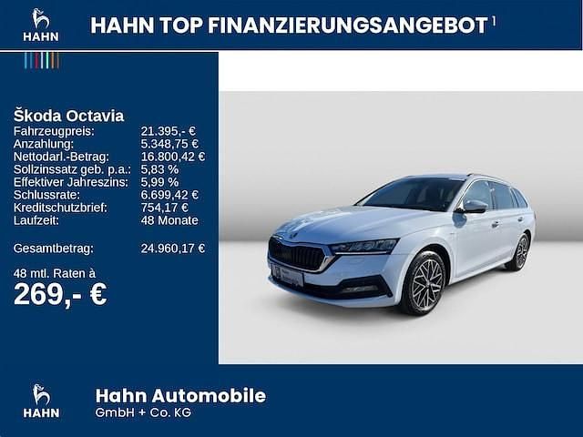 Weiß Gebraucht 2021 Skoda Octavia Clever Kombi | 21.395 € (Guter Preis) - Bild 1/2