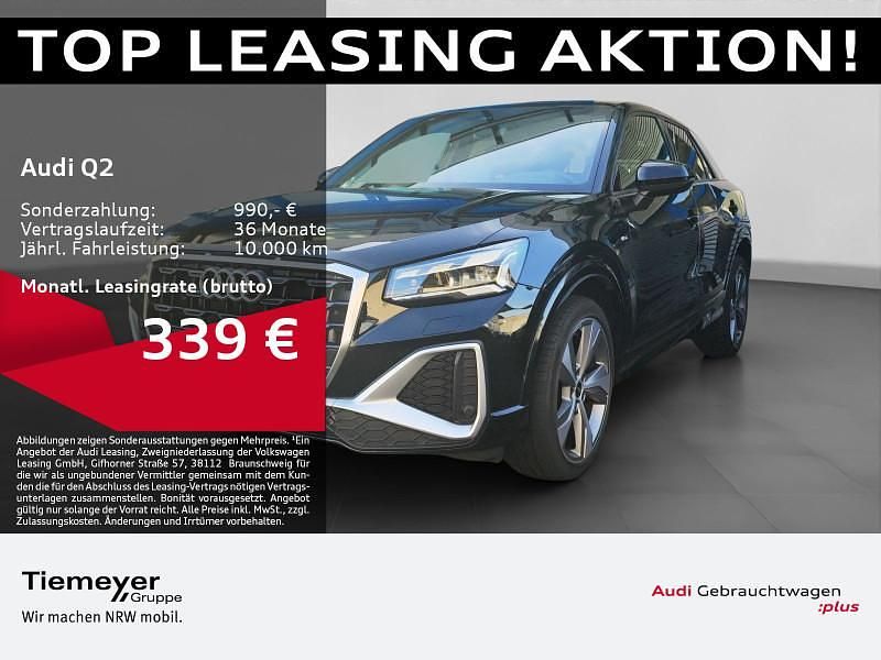 Gebraucht Audi Q2 S-Line 150 PS (110 kW) 2024 Schwarz SUV