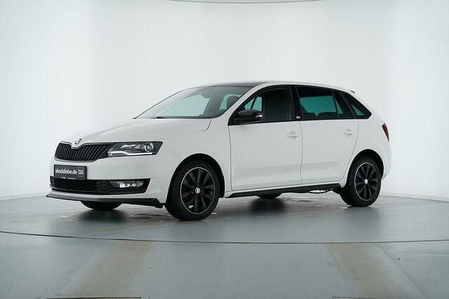 Candyweiss Gebraucht 2018 Skoda Rapid Monte Carlo Limousine | 12.489 € (Fairer Preis) - Bild 1/2