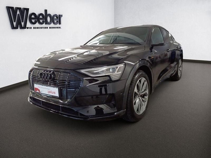 Gebraucht Audi e-tron Sportback Advanced 300 kW (408 PS) 2022 Mythosschwarz (metallic) SUV
