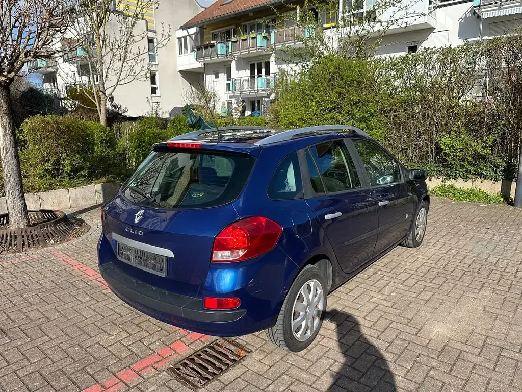 Gebraucht Renault Clio 101 PS (74 kW) 2008 Blau Limousine