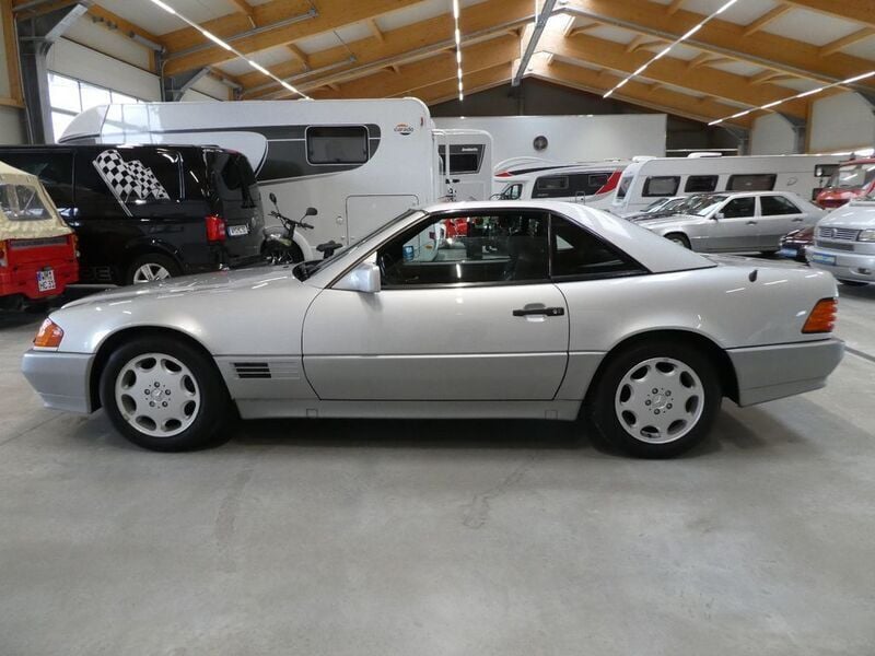 Gebraucht Mercedes SL320 231 PS (169 kW) 1993 Silber Cabrio