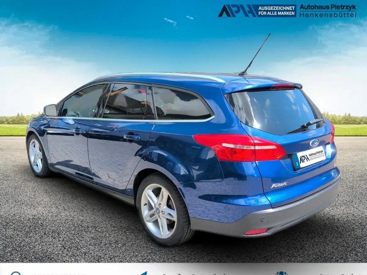 Gebraucht Ford Focus Titanium 150 PS (110 kW) 2015 Blau Kombi