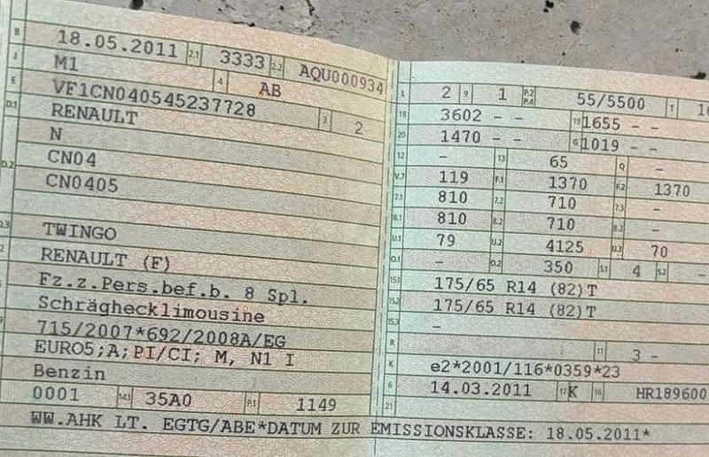 Gebraucht Renault Twingo 58 PS (42 kW) 2011 Rot Kleinwagen