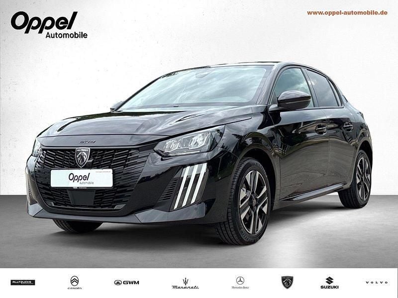 Lackierung schwarz perla nera/typ aussenverkleidung metalliclackierung Neu 2025 Peugeot 208 Allure Kleinwagen | 24.865 € (Fairer Preis) - Bild 1/3