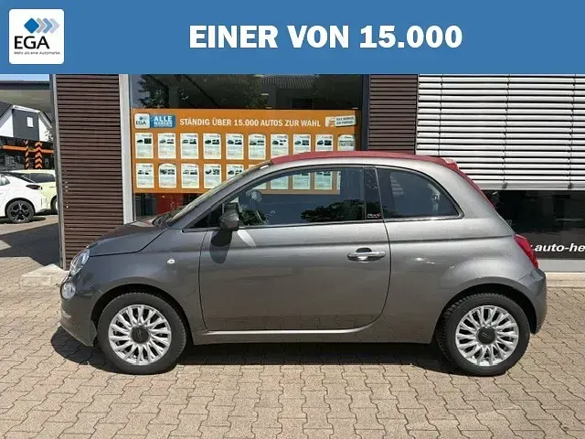 Gebraucht Fiat 500C Lounge 69 PS (50 kW) 2018 Grau metallic Cabrio