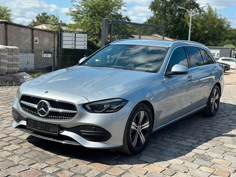 Silber Gebraucht 2022 Mercedes C220 Kombi | 20.950 € (Superpreis) - Bild 1/4
