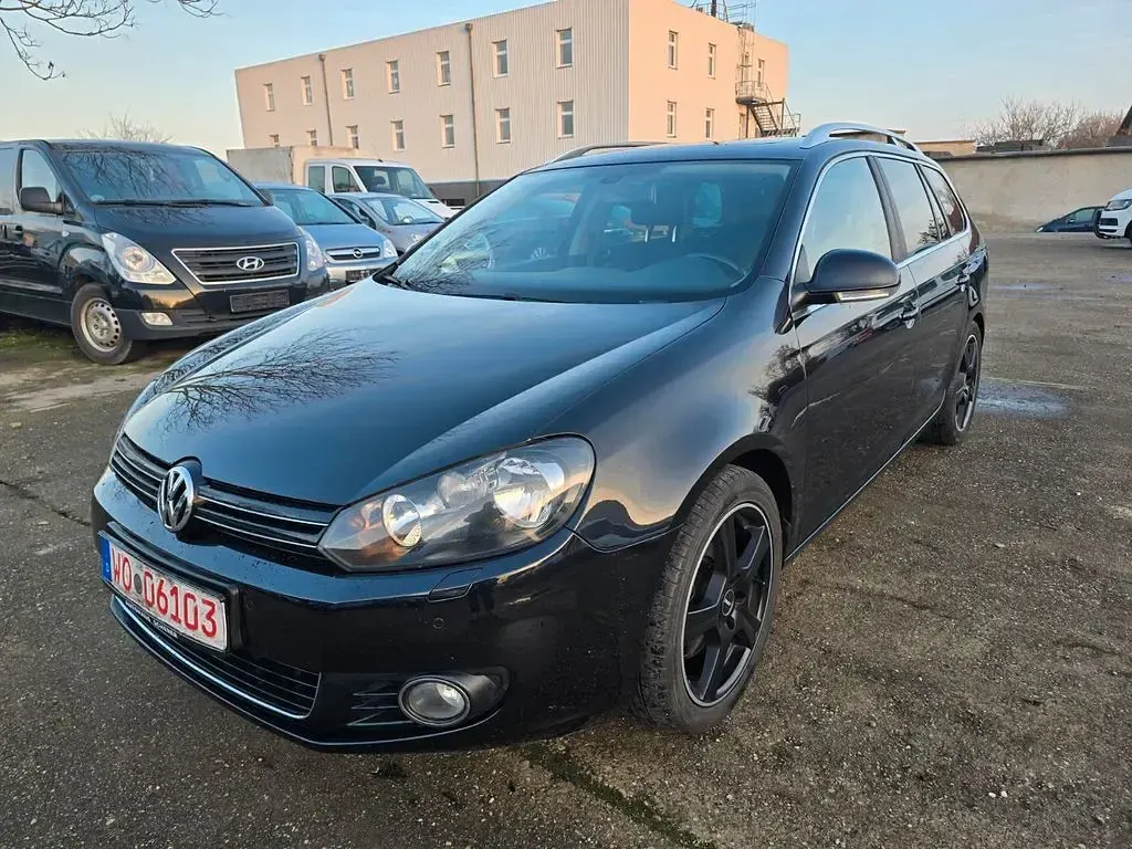 Gebraucht VW Golf VI Highline 140 PS (102 kW) 2013 Schwarz Kombi