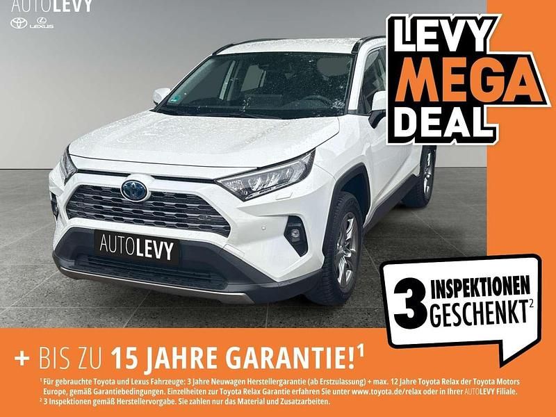 Weiß Gebraucht 2025 Toyota RAV4 Hybrid Business Edition SUV | 35.890 € - Bild 1/4