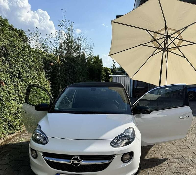 Weiß Gebraucht 2019 Opel Adam Open Air Kleinwagen | 8.500 € (Fairer Preis) - Bild 1/4