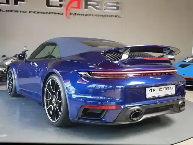 Gebraucht Porsche 911 Turbo S Cabriolet 650 PS (478 kW) 2021 Enzianblaumetallic Cabrio