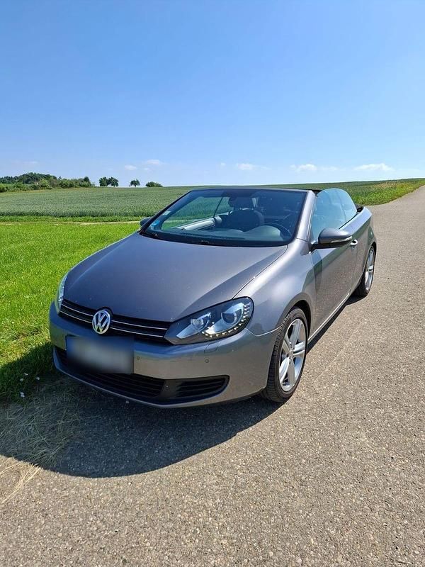 Grau Gebraucht 2013 VW Golf Cabriolet Cabrio | 7.500 € (Superpreis) - Bild 1/4