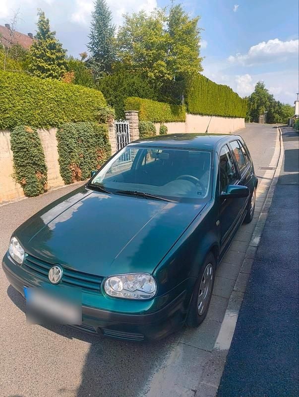 Grün Gebraucht 1998 VW Golf IV Kleinwagen | 590 € (Superpreis) - Bild 1/4