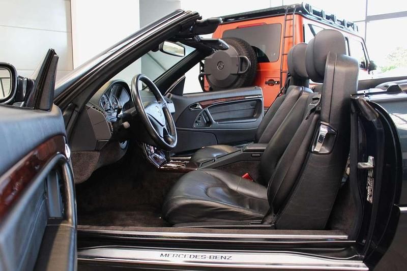 Gebraucht Mercedes SL320 224 PS (164 kW) 2000 Smaragdschwarz Cabrio