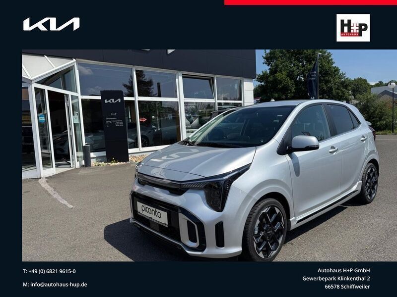Silber Neu 2025 Kia Picanto GT-Line Kleinwagen | 20.500 € (Fairer Preis) - Bild 1/4