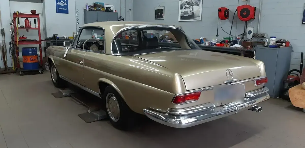 Gebraucht Mercedes 280 160 PS (117 kW) 1969 Beige Coupé