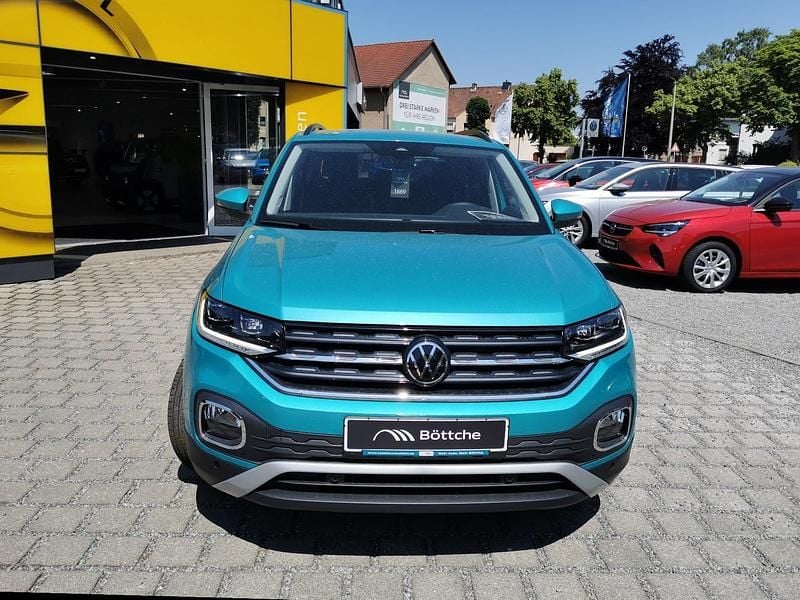 Gebraucht VW T-Cross Active 110 PS (80 kW) 2022 Makenatürkis metallic SUV