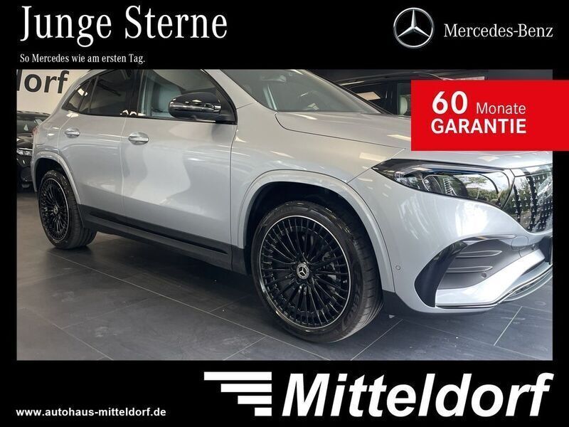 Lack hightechsilber Gebraucht 2023 Mercedes EQA300 Premium SUV | 39.680 € (Fairer Preis) - Bild 1/4