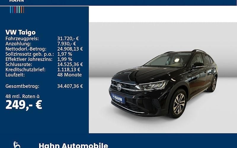Neu VW Taigo 116 PS (85 kW) 2026 Schwarz SUV